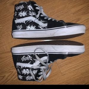 Skulls Sk8-Hi vans shoes